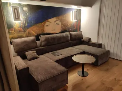 Ein Sitzbereich in der Unterkunft 
