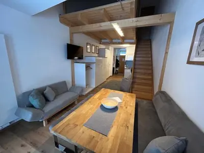 Küche/Küchenzeile in der Unterkunft Appartement HochOben