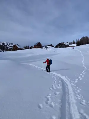 House Mountain View im Winter