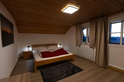 Ein Bett oder Betten in einem Zimmer der Unterkunft stoder1800 - Rückzug auf 1800m - by myNests