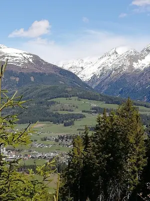 Naturlandschaft in der Nähe des Ferienhauses