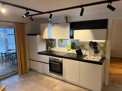 Küche/Küchenzeile in der Unterkunft Apartment Tannenhof V