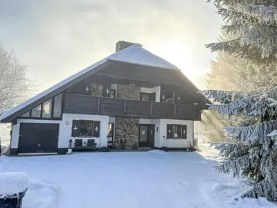 Holiday Home Forsthaus Chalet by Interhome im Winter