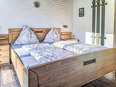 Ein Bett oder Betten in einem Zimmer der Unterkunft Apartment Schwarzenegg by Interhome