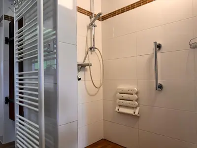 Ein Badezimmer in der Unterkunft Wind Buam Huette