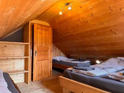 Ein Bett oder Betten in einem Zimmer der Unterkunft Ottls Huette