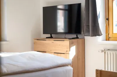 TV/Unterhaltungsangebot in der Unterkunft Komfortable 2 BR Ferienwohnung direkt in Riegersburg Ruhe & Genuss