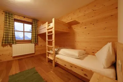 Ein Bett oder Betten in einem Zimmer der Unterkunft Chalet Torstein