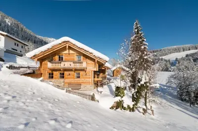 Chalet Steinbock im Winter