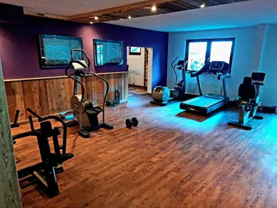 Das Fitnesscenter und/oder die Fitnesseinrichtungen in der Unterkunft Apartment Deluxapartment Simon by Interhome