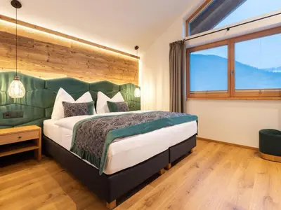Ein Bett oder Betten in einem Zimmer der Unterkunft Holiday Home Edelstein by Interhome
