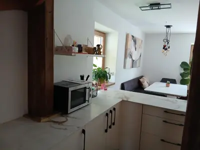 Küche/Küchenzeile in der Unterkunft Holiday Home Schönes Ferienhaus by Interhome