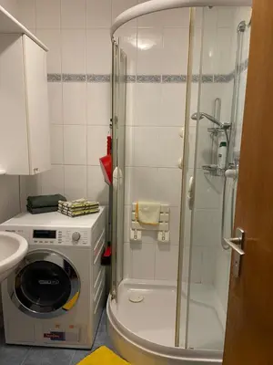 Ein Badezimmer in der Unterkunft AAA Ferienwohnung Bad Ischl