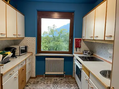 Küche/Küchenzeile in der Unterkunft AAA Ferienwohnung Bad Ischl