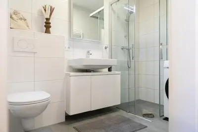 Ein Badezimmer in der Unterkunft Appartement Bergnest 5