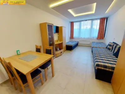 Ein Sitzbereich in der Unterkunft Apartment Olivia by FiS - Fun in Styria