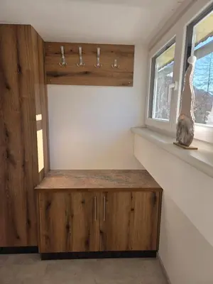 Küche/Küchenzeile in der Unterkunft Zu-Haus