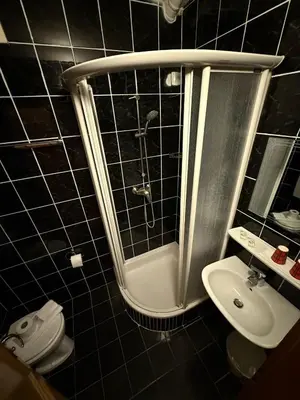 Ein Badezimmer in der Unterkunft Motel Haid