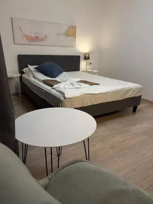 Ein Bett oder Betten in einem Zimmer der Unterkunft Motel Haid