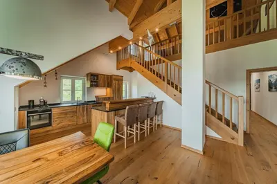 Küche/Küchenzeile in der Unterkunft Penthouse Weiglhof