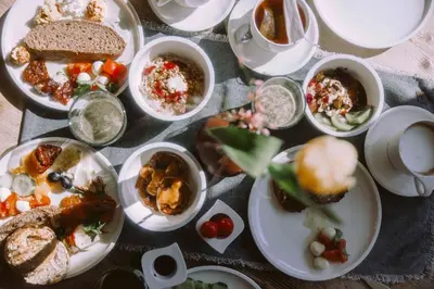 Essen im Hotel oder in der Nähe