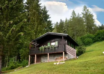 Naturlandschaft in der Nähe des Ferienhauses