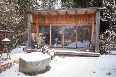 Chalet Bergnest Grundlsee im Winter