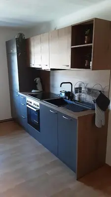 Küche/Küchenzeile in der Unterkunft Ferienhaus Familie Mandl