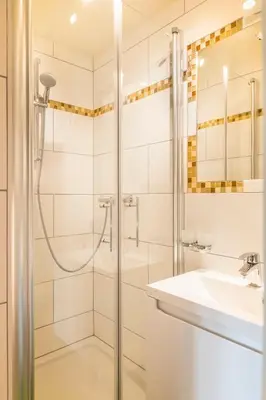 Ein Badezimmer in der Unterkunft Bambichl Hoamat