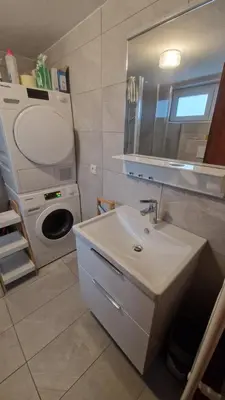 Ein Badezimmer in der Unterkunft Hausamtraunsee