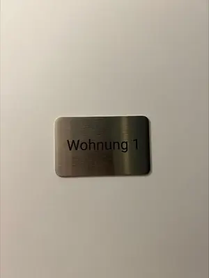 Grundriss der Unterkunft Ferienwohnung Wasserfall