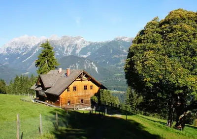 Naturlandschaft in der Nähe des Ferienhauses