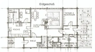 Grundriss der Unterkunft Scharlinger Alm in Alleinlage direkt am Hauser Kaibling