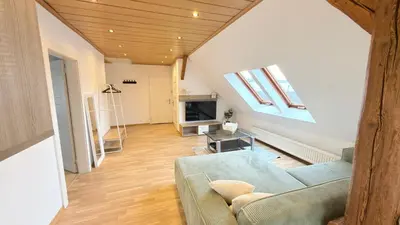 TV/Unterhaltungsangebot in der Unterkunft Großzügige Wohnung - 1 Minute zum Pferdezentrum