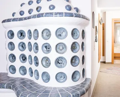 Ein Sitzbereich in der Unterkunft Apartmenthaus Kuchelberg