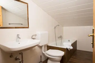 Ein Badezimmer in der Unterkunft Glonerbauer Apartment