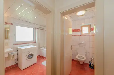 Ein Badezimmer in der Unterkunft Ferienhaus Evi