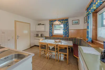 Küche/Küchenzeile in der Unterkunft Ferienhaus Evi