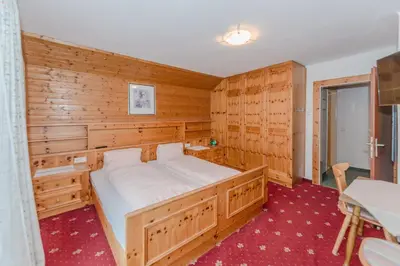 Ein Bett oder Betten in einem Zimmer der Unterkunft Ferienhaus Evi
