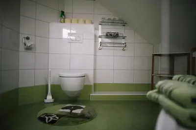 Ein Badezimmer in der Unterkunft Appartement New York