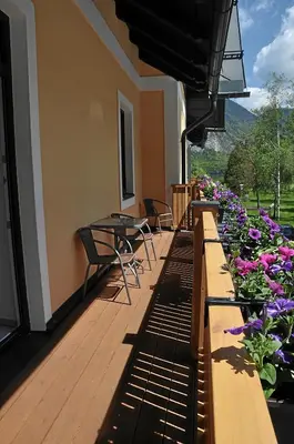 Ein Balkon oder eine Terrasse in der Unterkunft Apartements Wallner