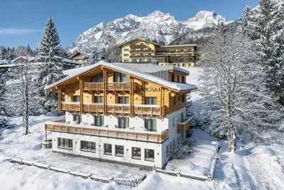 Pension Savisalo im Winter