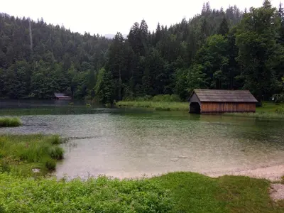 Naturlandschaft in der Nähe des Ferienhauses