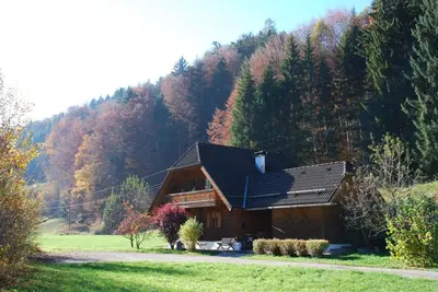 Naturlandschaft in der Nähe des Ferienhauses