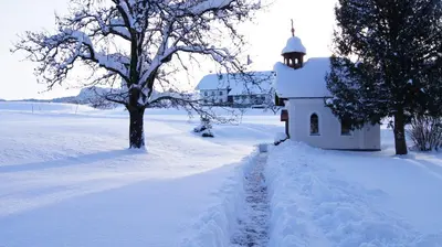 Erlachmühle im Winter