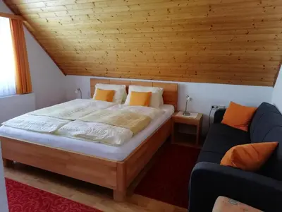 Ein Bett oder Betten in einem Zimmer der Unterkunft Haus Anneliese