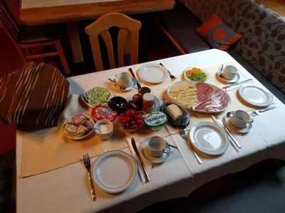 Essen in der Ferienwohnung oder in der Nähe