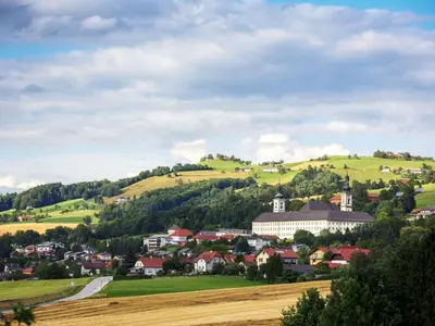 Naturlandschaft in der Nähe des Ferienhauses