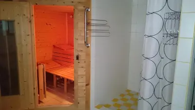 Ein Badezimmer in der Unterkunft Familien Zeit