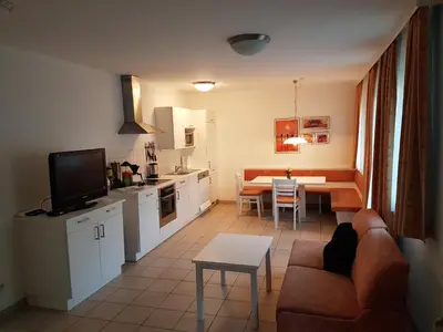Küche/Küchenzeile in der Unterkunft Apartment Voorhorst